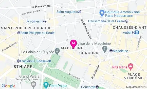 Localisation Mtre Miermont Romain
