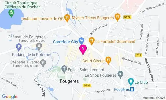 Localisation Mtre Cheftel Laurence