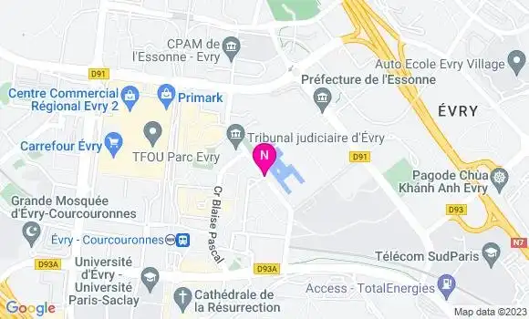 Localisation Mtre Level Elisabeth