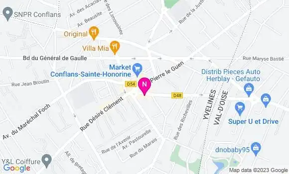 Localisation Mtre Gousseau Damien