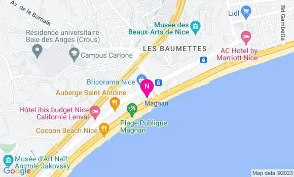 Localisation Mtre Perrin Elodie