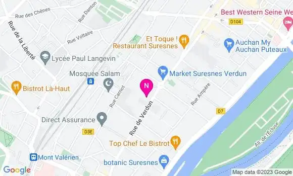 Localisation Mtre Bernot Jean Patrick
