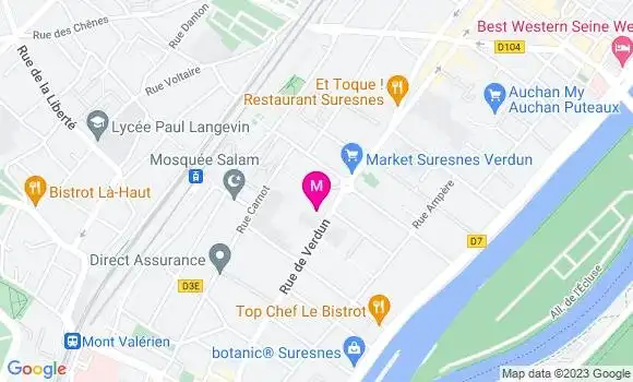 Localisation Mtre Maurice Nadège