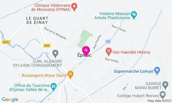 Localisation Mtre Delmote Patrick