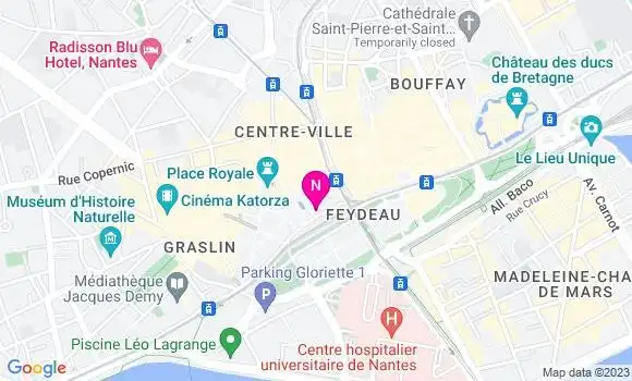 Localisation Mtre Hullin François
