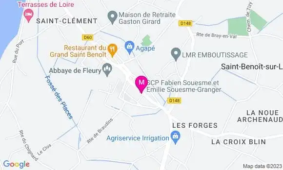 Localisation Mtre Souesme Fabien