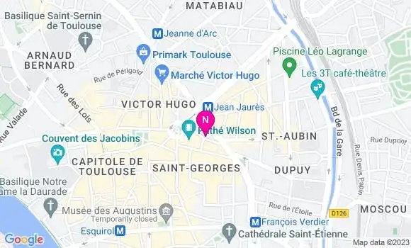 Localisation Mtre Camps Sophie