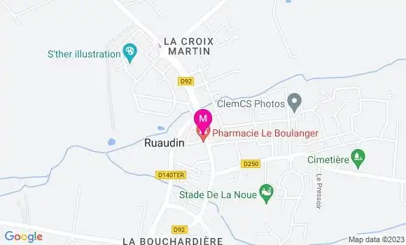 Localisation Mtre Péron Pauline