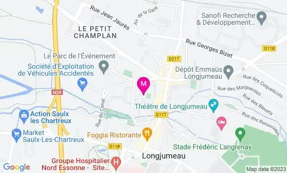 Localisation Mtre Bertault Elise