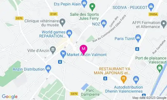 Localisation Mtre Dombret Sophian