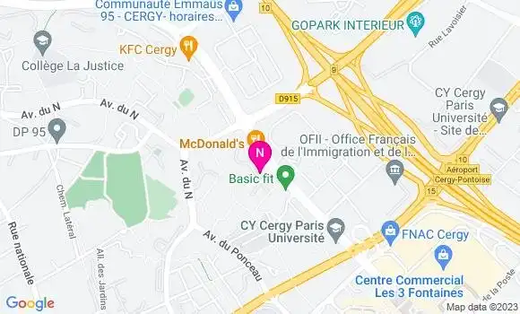 Localisation Mtre Huchet Christophe