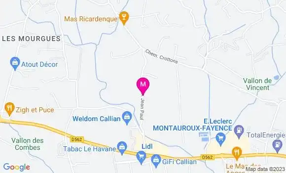 Localisation Mtre Cuggia Warton Magali