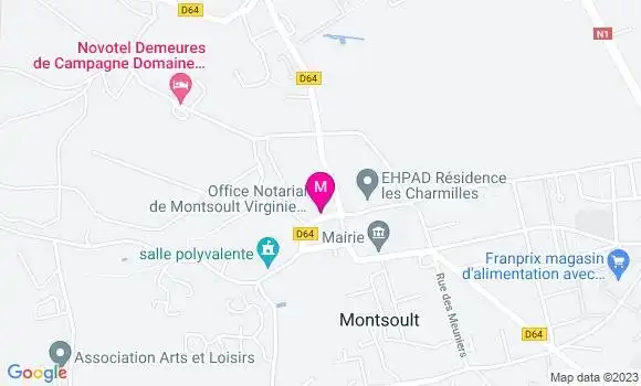 Localisation Mtre Choudy Virginie