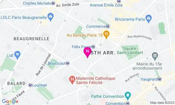 Localisation Mtre Benichou Eric