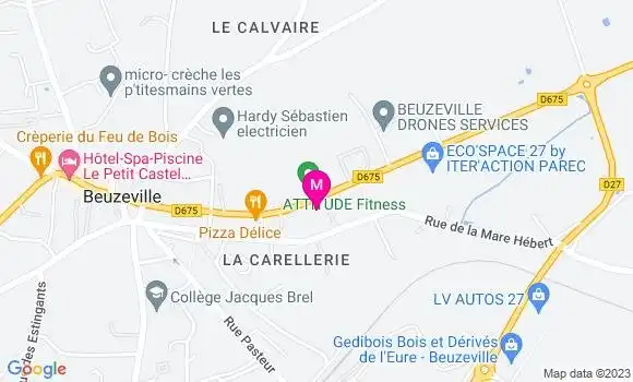 Localisation Mtre Lionard Stéphanie