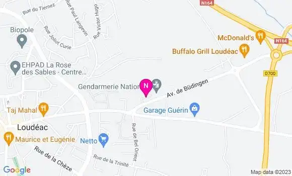 Localisation Mtre Baron Ionela
