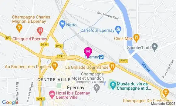 Localisation Mtre Danteny Guillaume