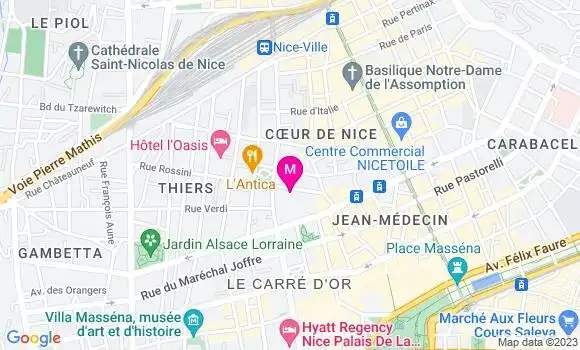 Localisation Mtre Senequier Chloé
