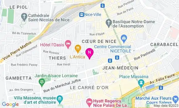 Localisation Mtre Larere Mathieu