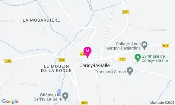 Localisation Mtre Robert Guillaume