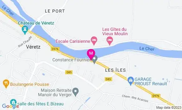 Localisation Mtre Nuret Colas Delphine