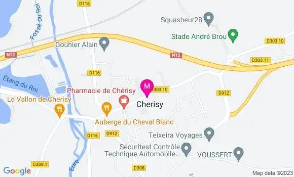 Localisation Mtre Popot Benoît