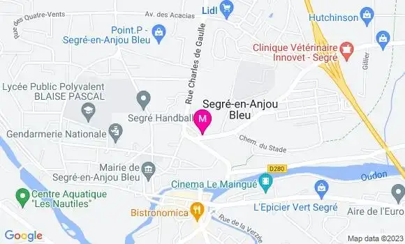 Localisation Mtre Begaudeau Hervé