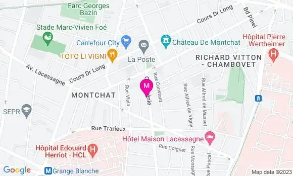 Localisation Mtre Heymonet Diane