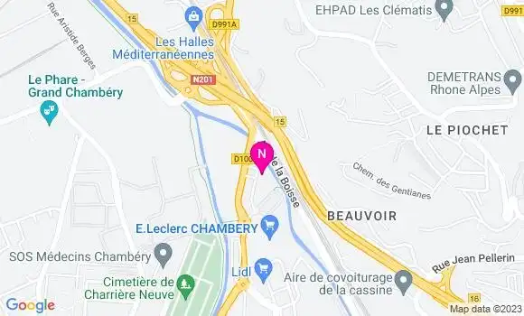 Localisation Mtre Regnier Elise