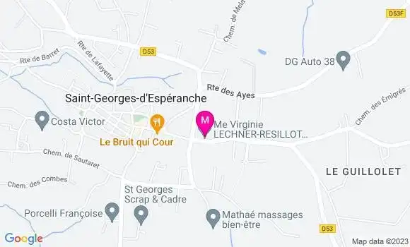 Localisation Mtre Teuliere Virginie