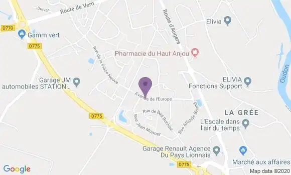 Localisation Mtre Migot Antoine