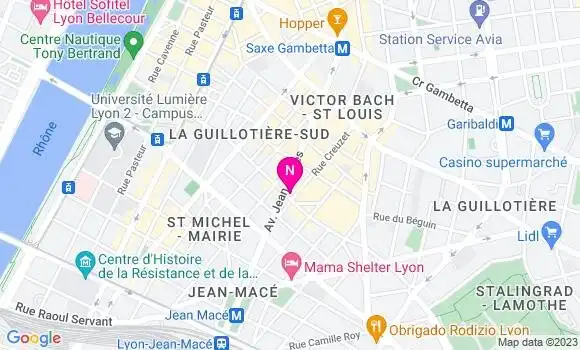 Localisation Mtre Douzon Denis