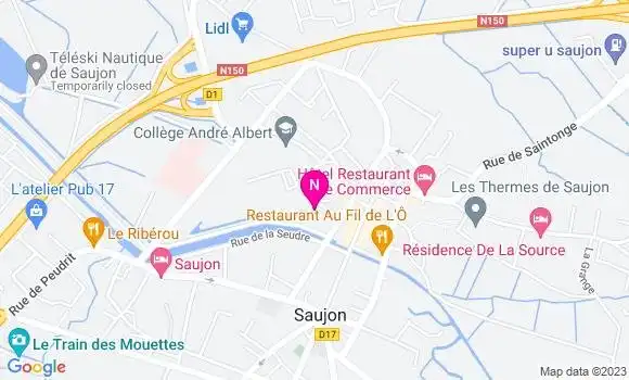 Localisation Mtre Razat Cédrick
