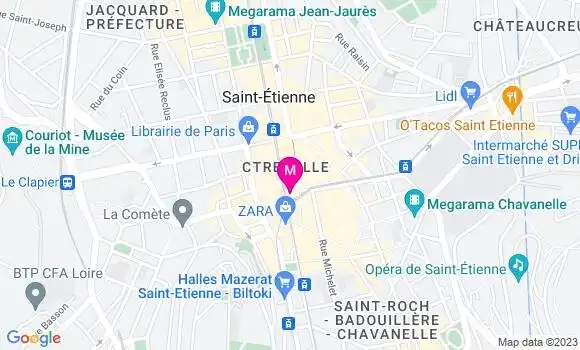 Localisation Mtre Denieuil Sébastien