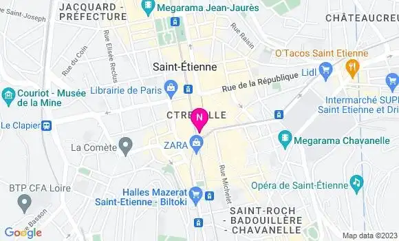 Localisation Mtre Denieuil David