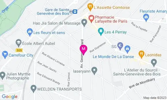 Localisation Mtre Roth Clément