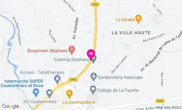 Localisation Mtre Graeling Stéphane