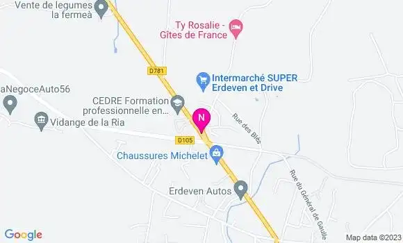 Localisation Mtre Blanchard Yann