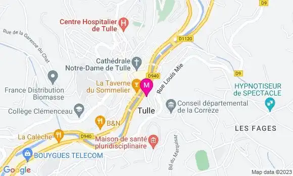 Localisation Mtre Marliac Emmanuelle