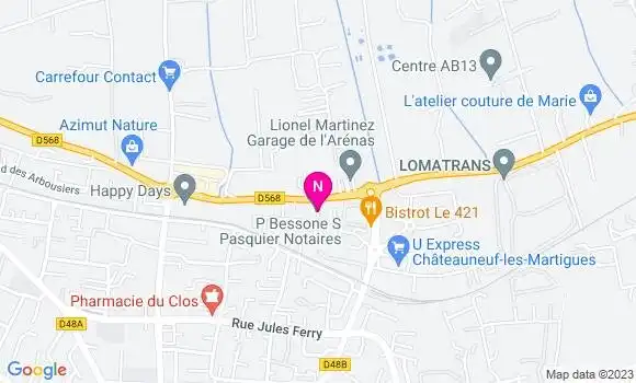 Localisation Mtre Giorgio Olivier