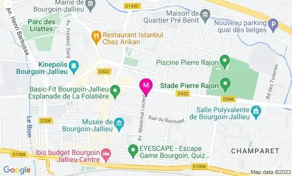 Localisation Mtre Specht Laurent