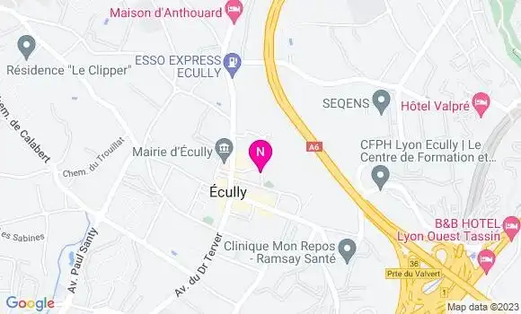 Localisation Mtre Chevaleyre Cédric