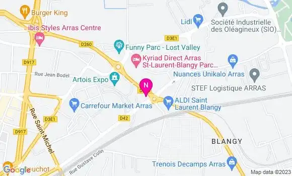 Localisation Mtre Thelu Thibaut