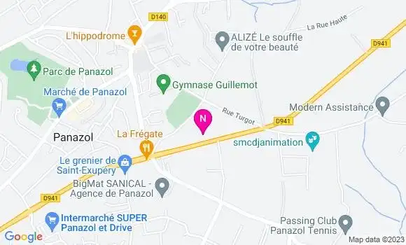 Localisation Mtre Macetti Sylvain
