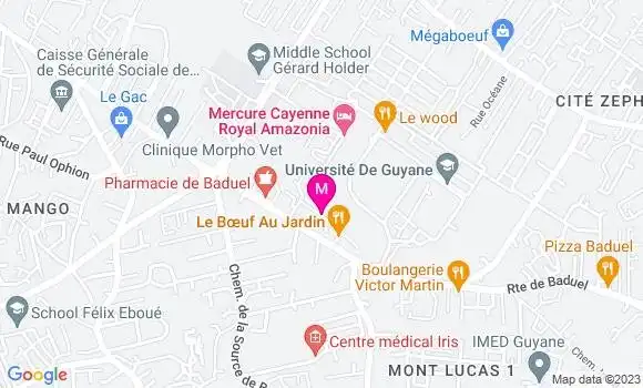 Localisation Mtre Salibur Corinne