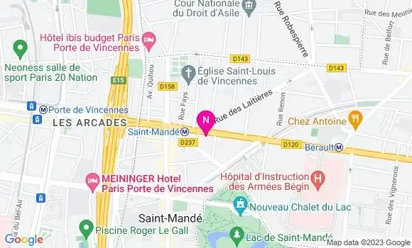Localisation Mtre Urpheant Maxime