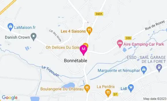 Localisation Mtre Campan Xavier