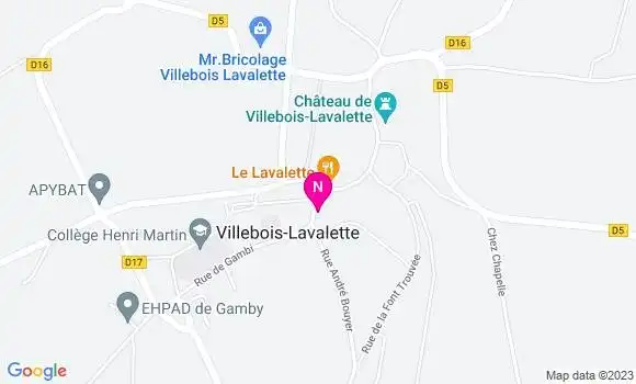 Localisation Mtre Charrier Marie