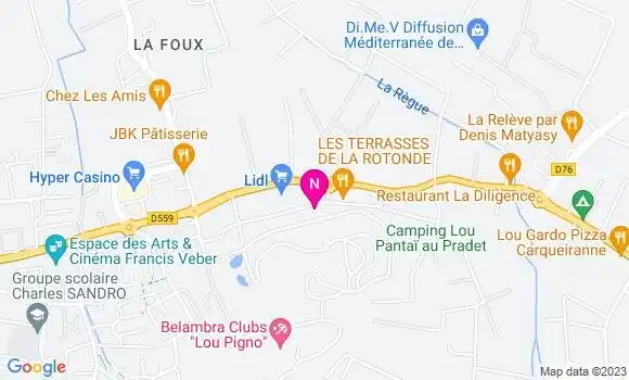 Localisation Mtre Saba Xavier