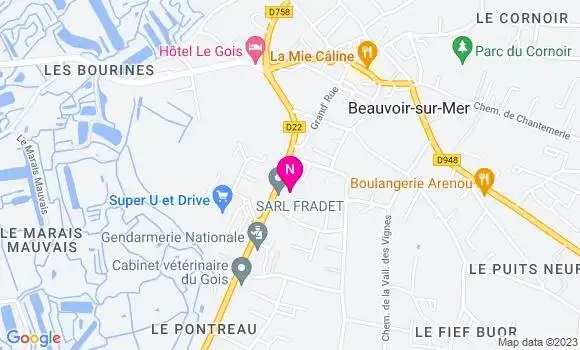 Localisation Mtre Praud Philippe